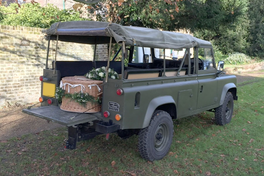 Land Rover Hearse